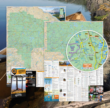 Algonquin Park Waterproof Recreation Map: New 2026 Edition