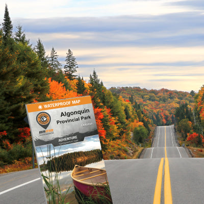 New Algonquin Provincial Park Ontario Waterproof Map and App Now Available!