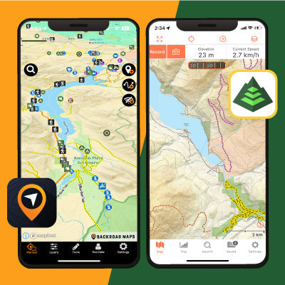 BRMB Maps vs Gaia GPS: Which app is best for you?