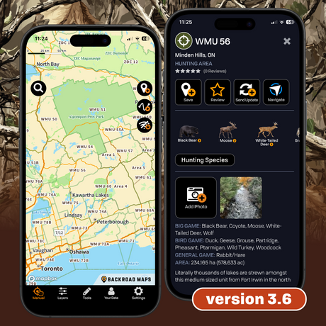 Best Hunting App in Canada: BRMB Maps 3.6 Update & New Hunting Layers