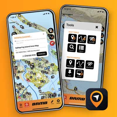 BRMB Maps App How To: Tracks, Waypoints & Offline Maps