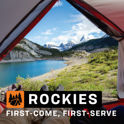 First-come, First-Served Camping in 15 Canadian Rockies Parks