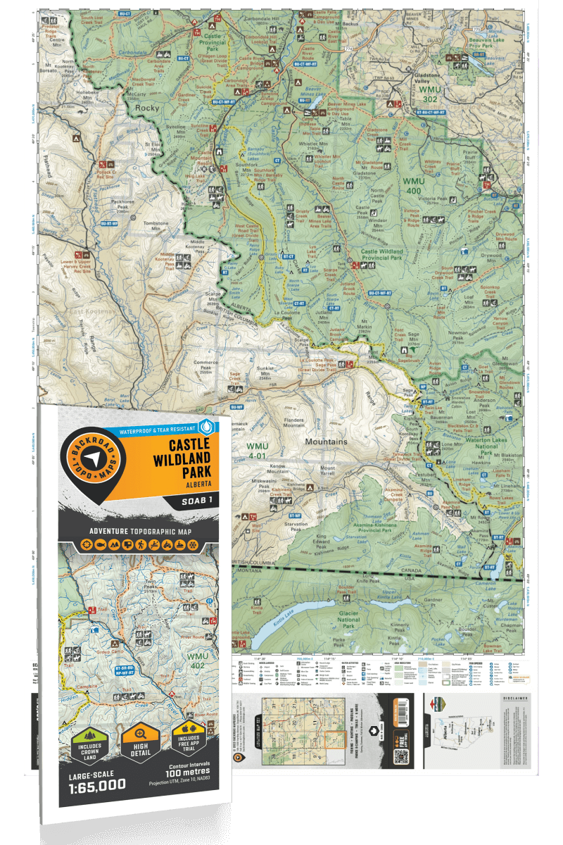Alberta TOPO Maps – Backroad Maps