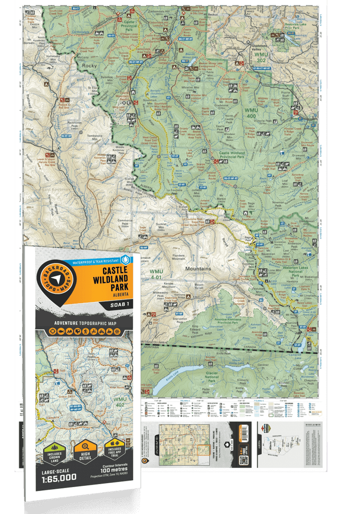 Alberta TOPO Maps - Backroad Maps