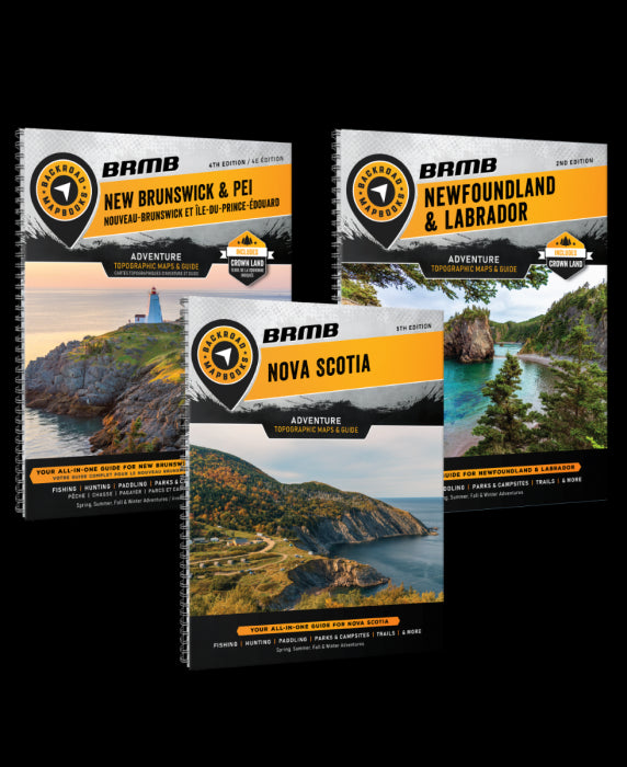 Atlantic Canada Backroad Mapbooks - 