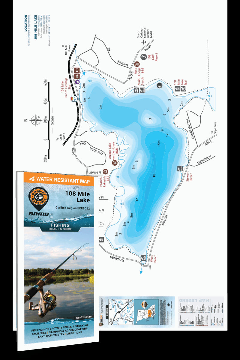 Fishing Charts (BC) - Backroad Maps