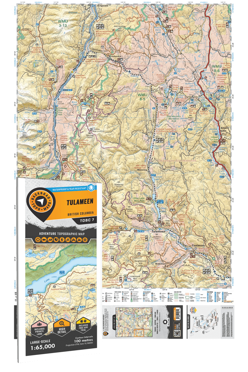British Columbia TOPO Maps – Backroad Maps