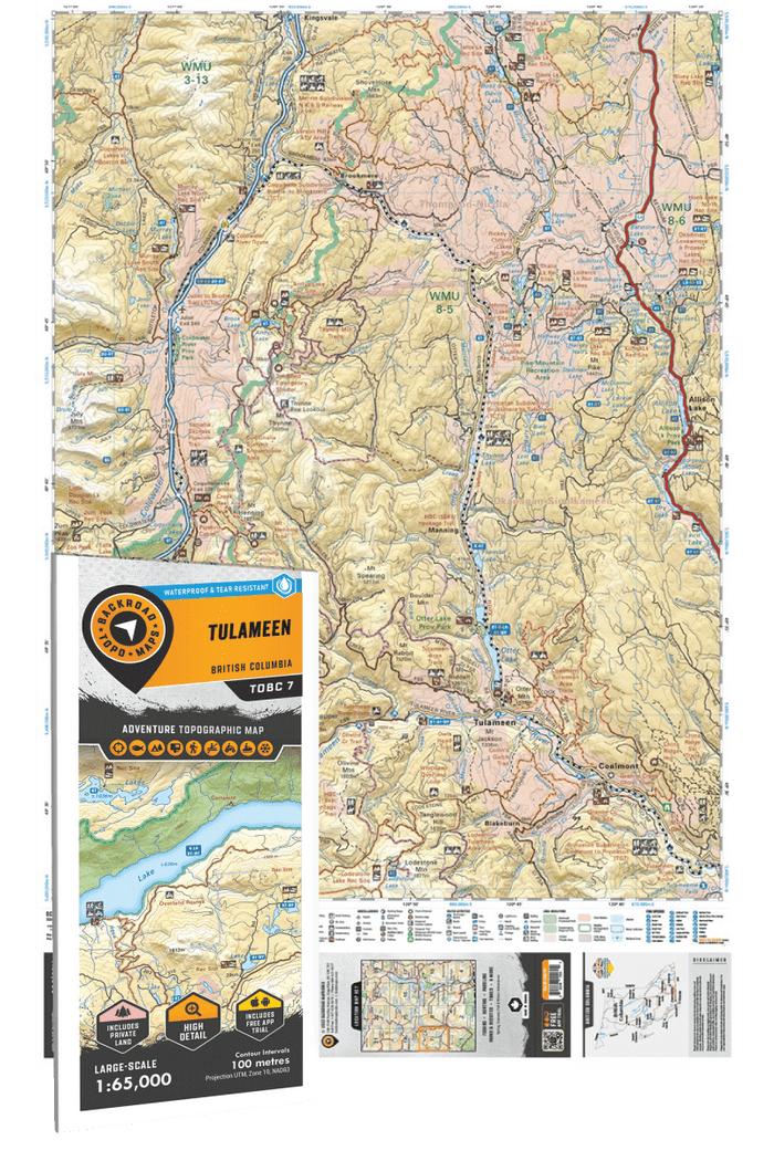 British Columbia TOPO Maps - Backroad Maps
