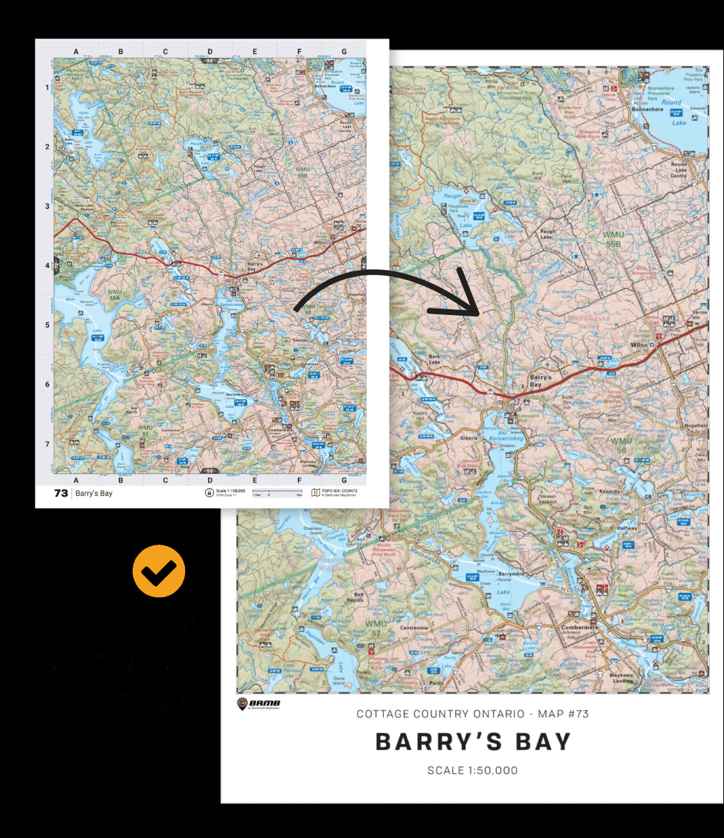 TOPO Wall Maps - Backroad Maps