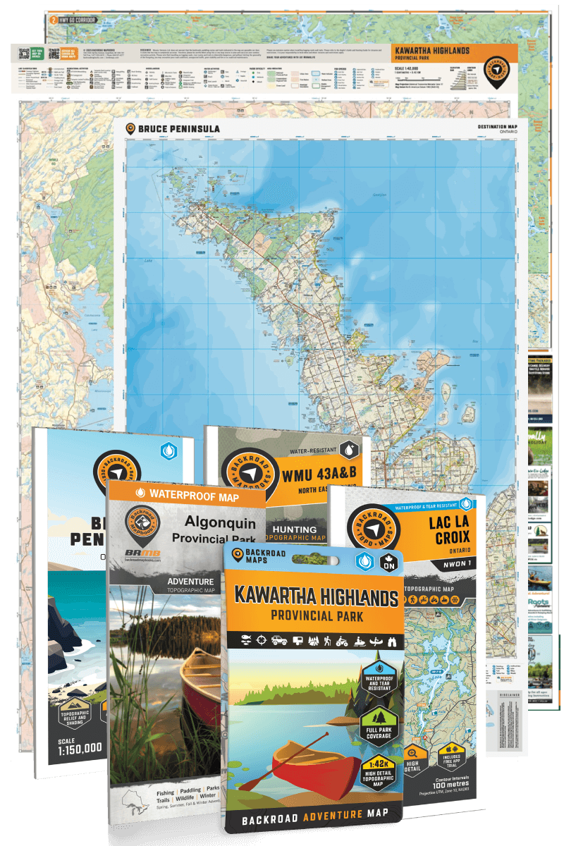 Ontario Folded Maps