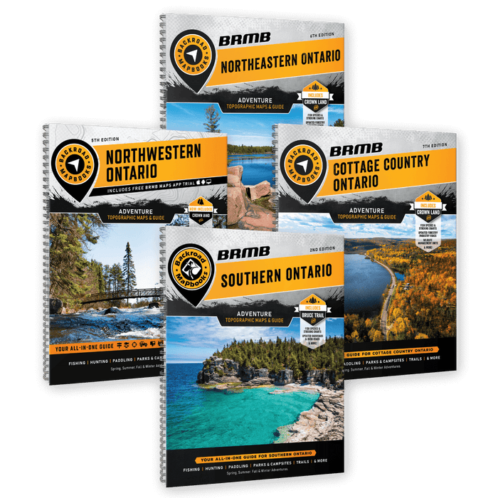 Ontario Backroad Mapbook Bundle - Backroad Maps