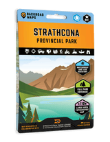 Strathcona Provincial Park BC - Park Map