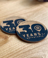 30th Anniversary Coasters (Set of 2) - Backroad Maps