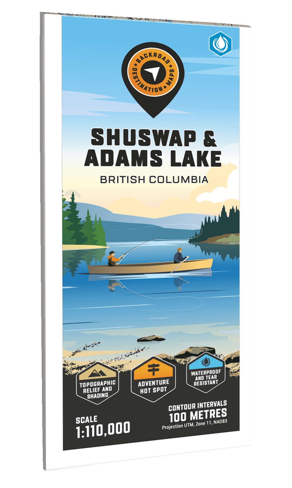 Shuswap & Adams Lake BC - Destination Map
