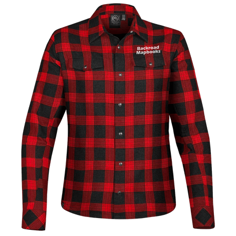 BRMB Flannel - Women - Backroad Maps