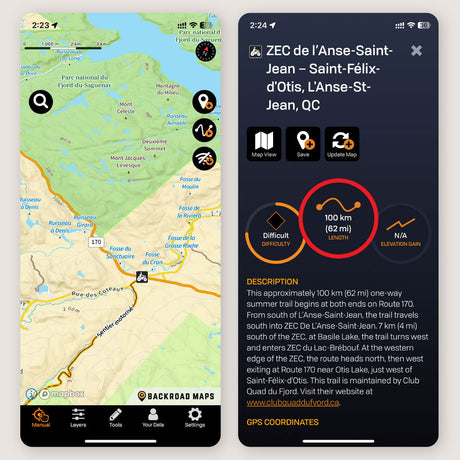 BRMB Maps App & Web Map - Backroad Maps