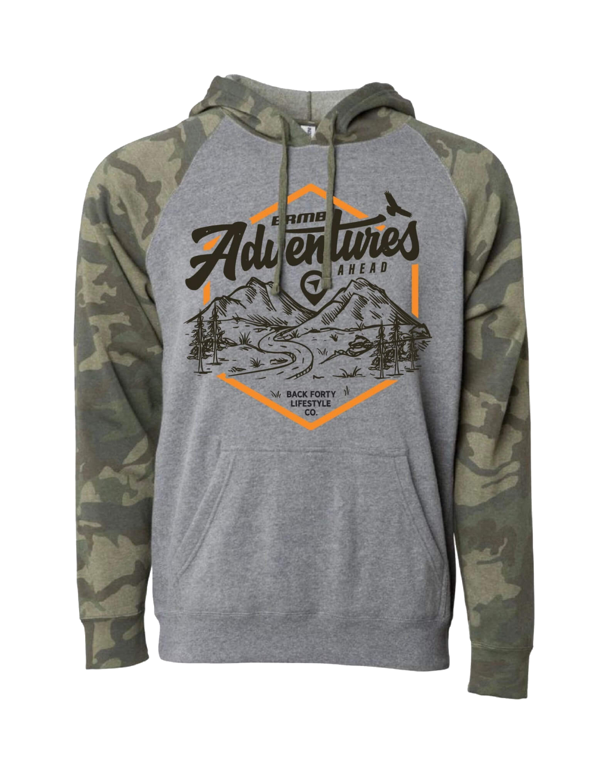 BRMB x Back Forty Adventures Hoodie - Unisex - Backroad Maps