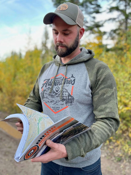 BRMB x Back Forty Adventures Hoodie - Unisex - Backroad Maps