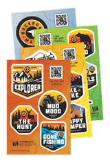 Backroad Maps Sticker Sheets - Backroad Maps