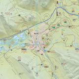 Banff & Area (Banff National Park, Alberta) - Destination Map - Backroad Maps