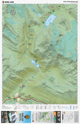 Berg Lake (Mount Robson Provincial Park, BC) - Destination Map - Backroad Maps