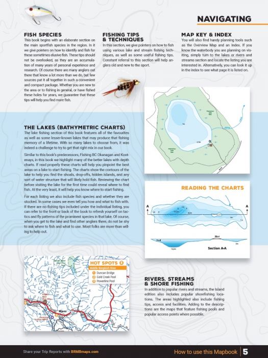 British Columbia Fishing Bundle - Backroad Maps