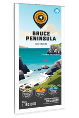Bruce Peninsula Ontario - Destination Map - Backroad Maps