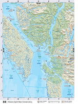 CCBC33 Wall Map - Kitasoo Spirit Bear Conservancy - Backroad Maps