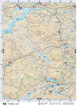 CCBC53 TOPO Map - Tatelkuz Lake - Backroad Maps