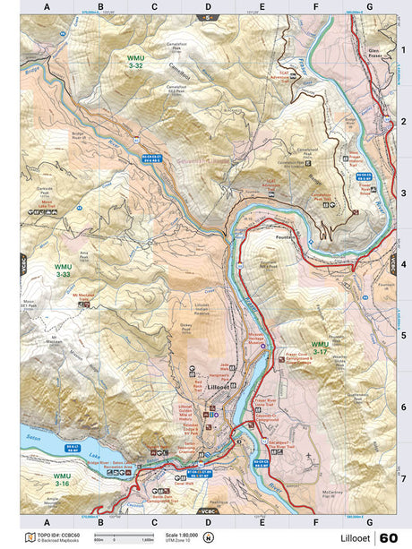 CCBC60 TOPO Map - Lillooet - 