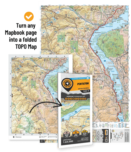 CCON11 TOPO Map - Uxbridge - Backroad Maps