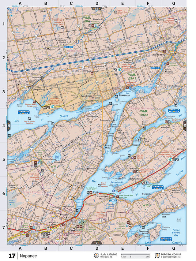 CCON17 Wall Map - Napanee - 