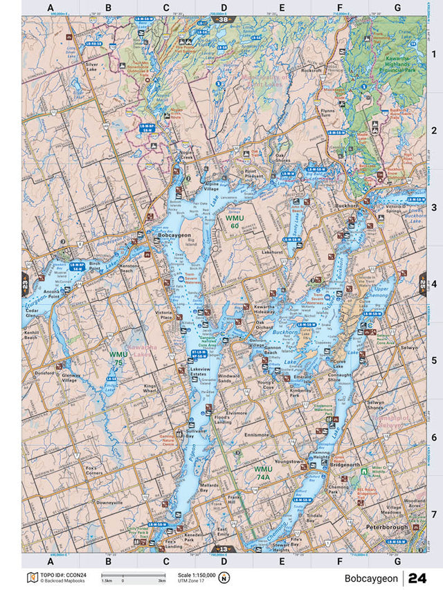 CCON24 Wall Map - Bobcaygeon - 