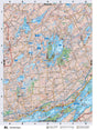 CCON31 Wall Map - Gananoque - Backroad Maps