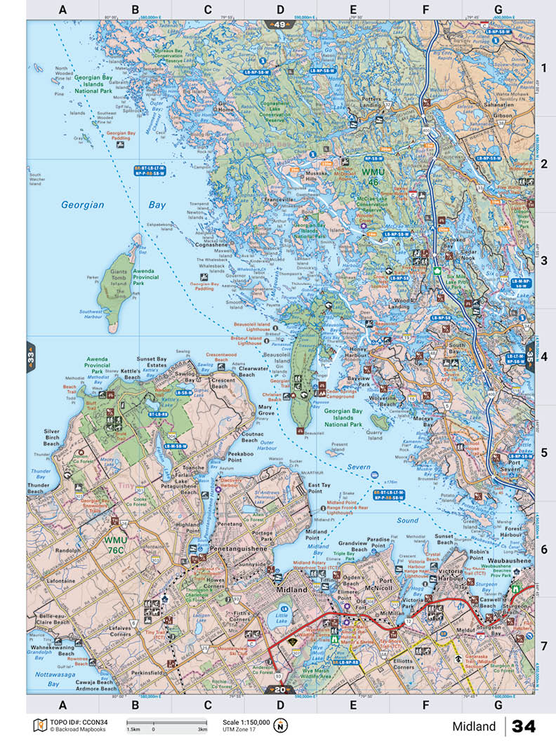 CCON34 TOPO Map - Midland - 