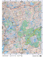 CCON36 Wall Map - Muskoka Falls - Backroad Maps