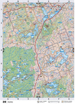CCON39 Wall Map - Apsley - Backroad Maps