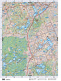 CCON39 Wall Map - Apsley - Backroad Maps