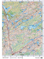 CCON42 Wall Map - Bon Echo - Backroad Maps