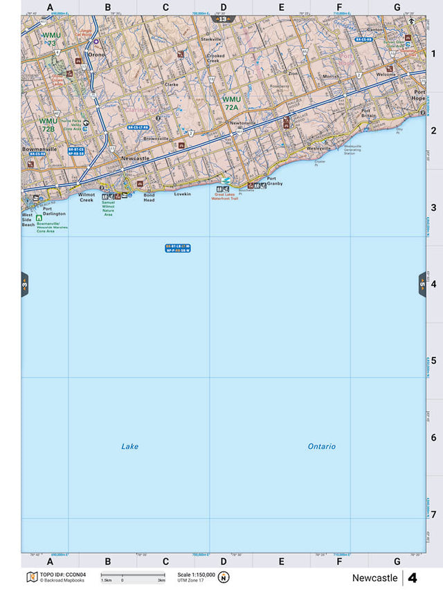 CCON4 TOPO Map - Newcastle - 