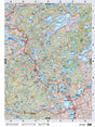 CCON52 Wall Map - Dorset - Backroad Maps