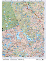 CCON54 Wall Map - Wilberforce - Backroad Maps