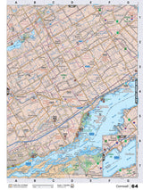 CCON64 Wall Map - Cornwall - Backroad Maps