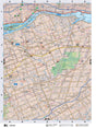 CCON81 Wall Map - Alfred - Backroad Maps