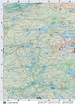 CCON85 Wall Map - Lost Channel - Backroad Maps