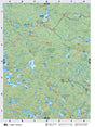 CCON91 Wall Map - Lake Travers - Backroad Maps