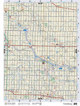 CEAB20 TOPO Map - Forestburg - Backroad Maps