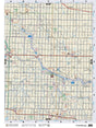 CEAB20 Wall Map - Forestburg - Backroad Maps
