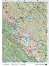 CEAB26 Wall Map - Cadomin-Coalspur - Backroad Maps