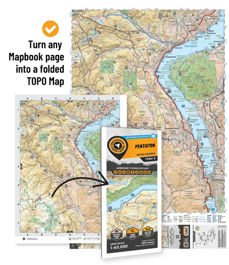 CEAB31 TOPO Map - Leduc - Backroad Maps